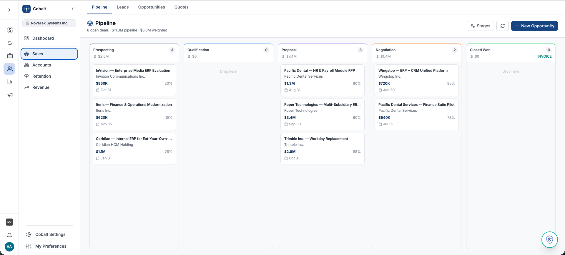 Cobalt · Commercial Suite